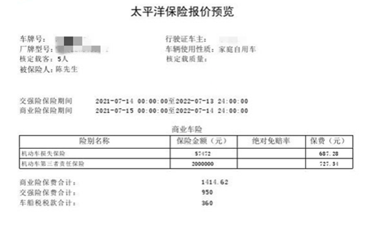 车险明细表2022价格?2022车险买哪几种保险最合适?