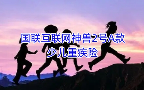 国联互联网神兽2号A款少儿重疾险怎么样?值得购买?