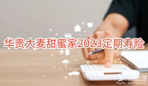 华贵大麦甜蜜家2023定期寿险保什么?多少钱一年?