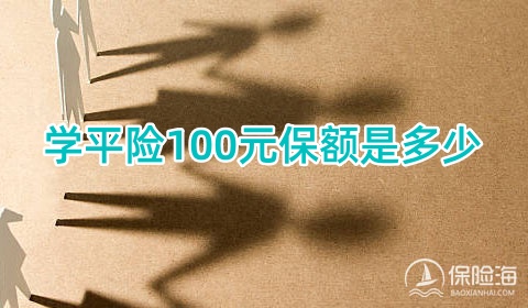 2024学平险都保什么?学平险100元保额是多少?