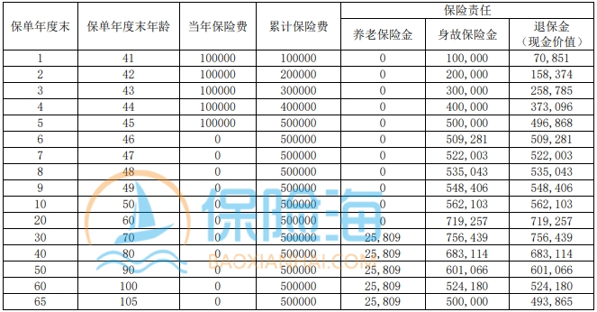 国民美好生活B05款养老年金保险保什么?领多少钱?